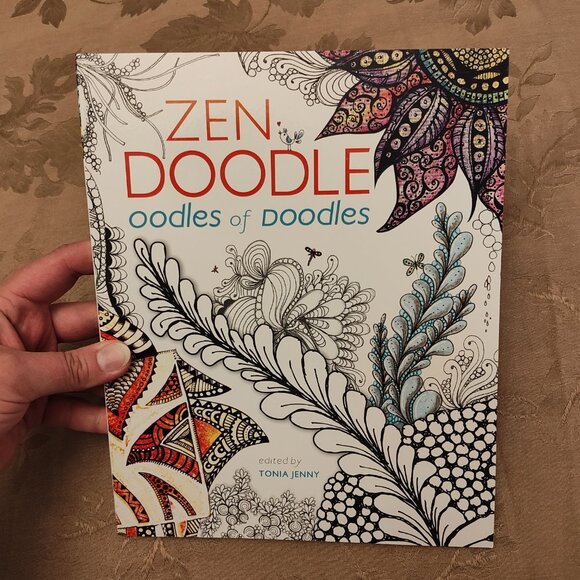 Zen Doodle Oodles of Doodles by Tonia Jenny, Paperback, New Without Tags! - Picture 3 of 9